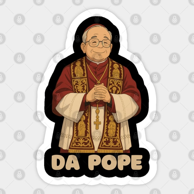 Pope-Leo Sticker by Creatifly Graphic Tees